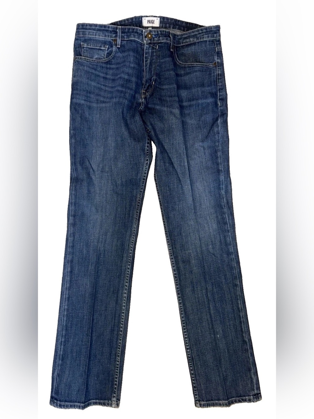 PAIGE Indigo Straight-Leg Men's Jeans